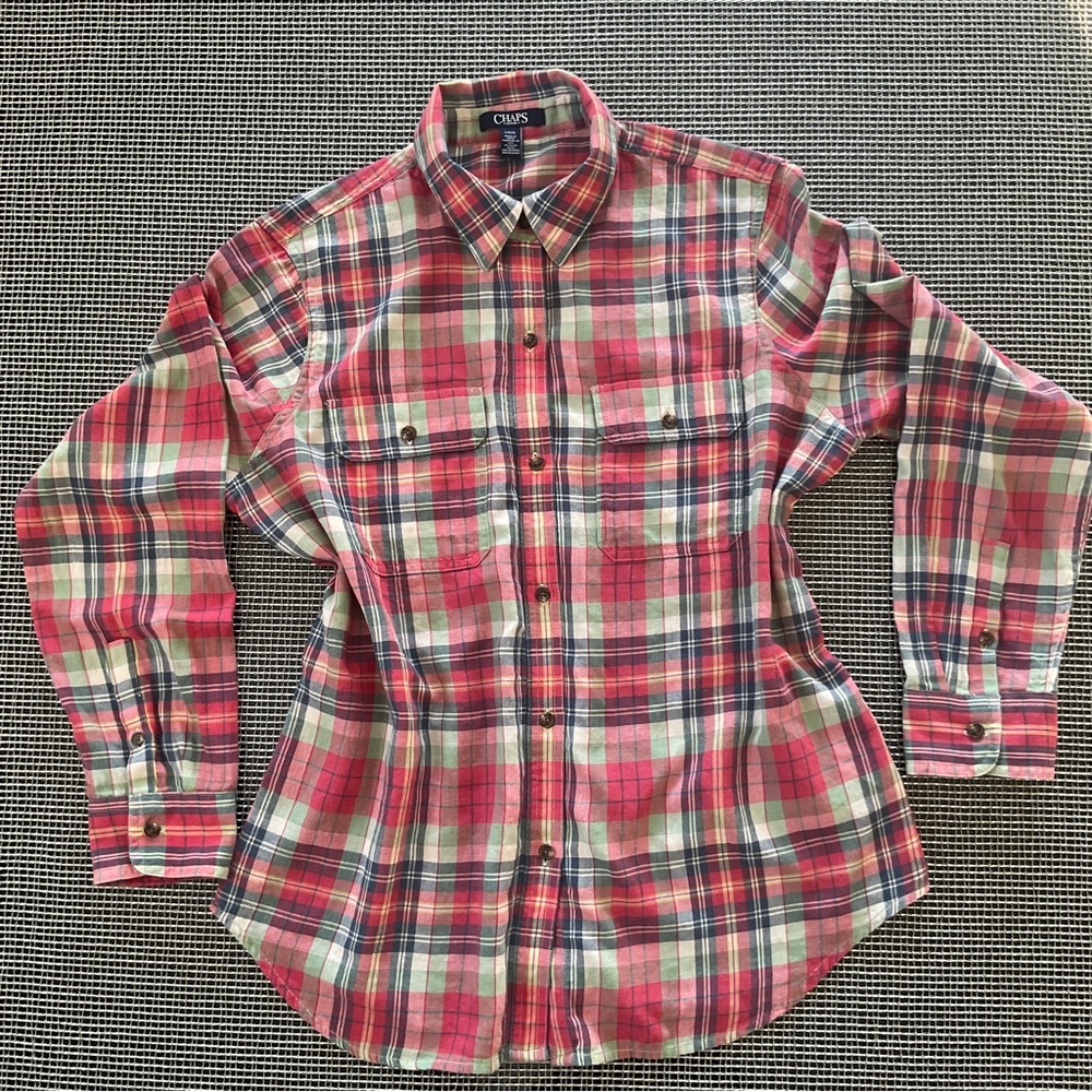 Chaps 100% Brushed Cotton Shirt